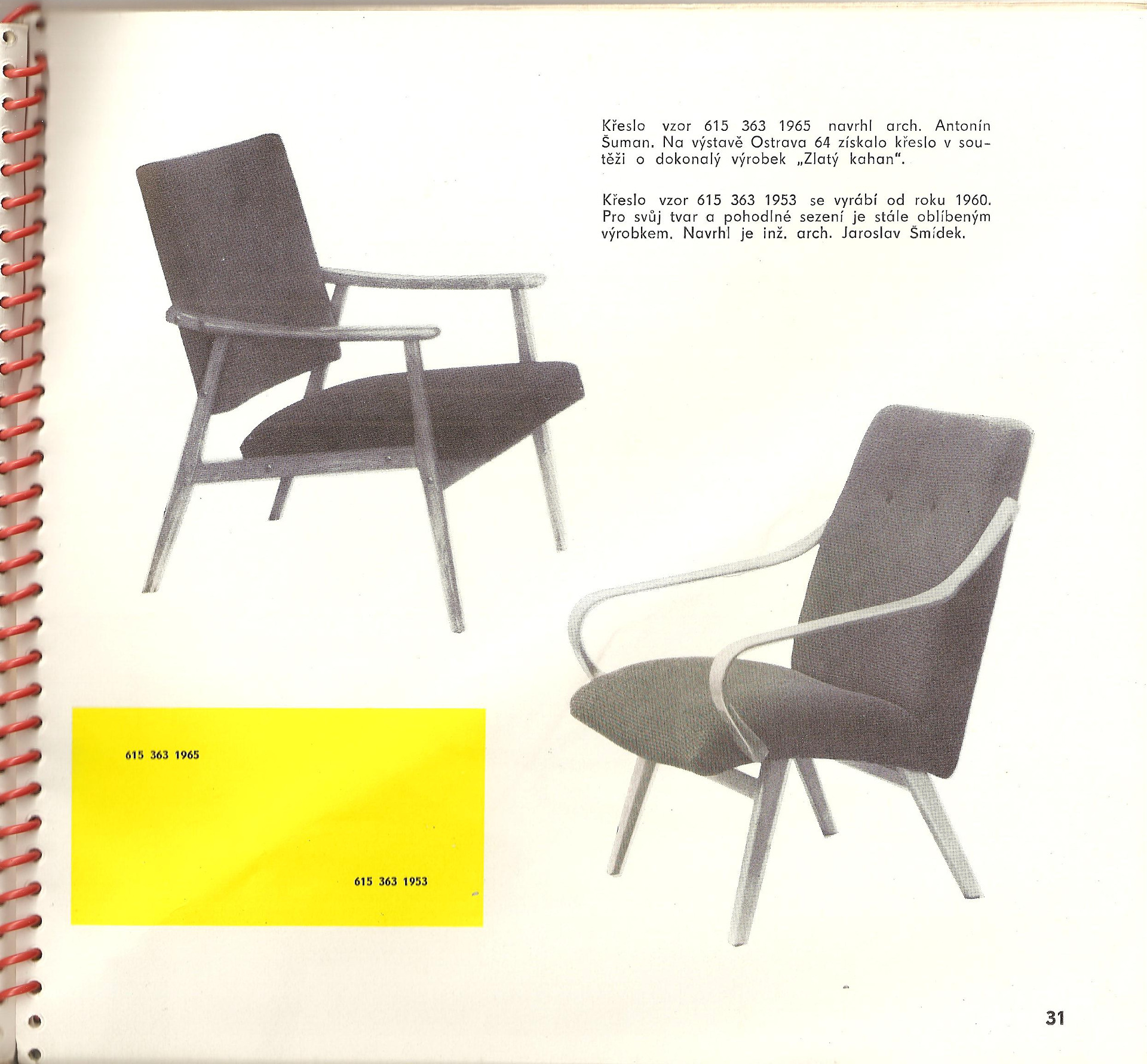 Pair of midcentury bentwood armchairs by Jaroslav Šmídek, 1960´s - Your20th  | Wholesale Furniture
