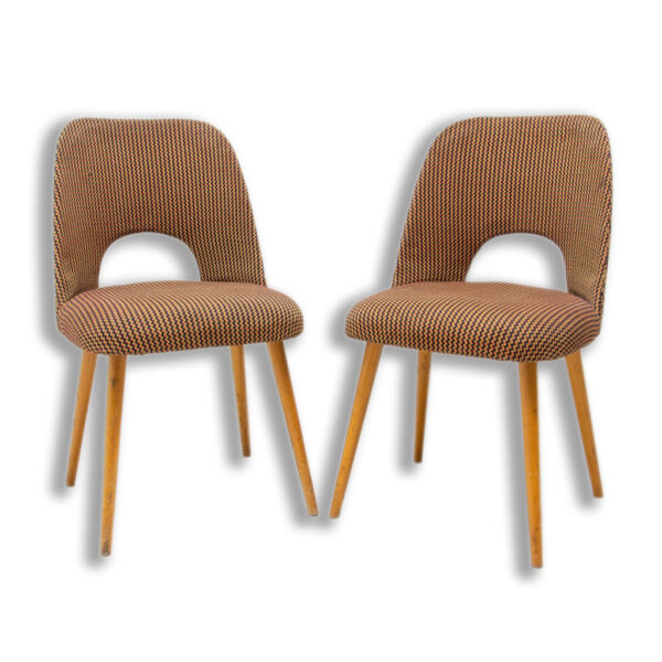 Mid century dining chairs by Radomír Hofman, 1960´s, set of 2